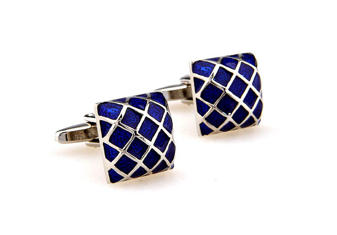  Blue Elegant Cufflinks Paint Cufflinks Wholesale & Customized  CL662660