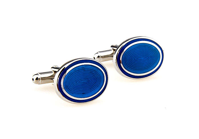  Blue Elegant Cufflinks Paint Cufflinks Wholesale & Customized  CL662828