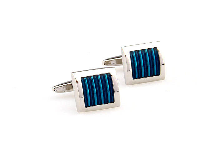  Blue Elegant Cufflinks Paint Cufflinks Wholesale & Customized  CL663150