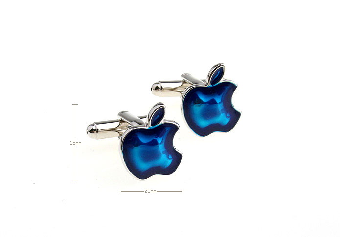 Apple IPHONE Cufflinks  Blue Elegant Cufflinks Paint Cufflinks Food and Drink Wholesale & Customized  CL670980