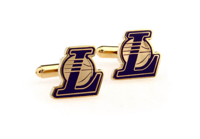 Basketball Club Cufflinks  Gold Luxury Cufflinks Paint Cufflinks Symbol Wholesale & Customized  CL671169