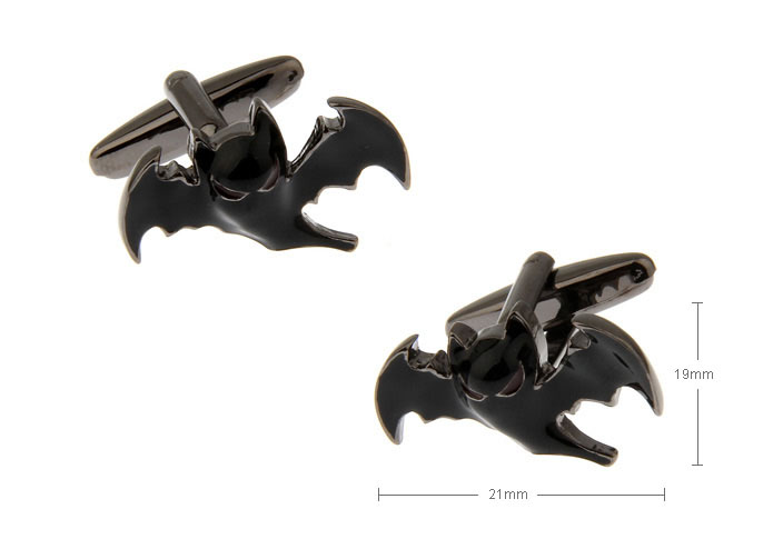 Batman Cufflinks  Black Classic Cufflinks Paint Cufflinks Animal Wholesale & Customized  CL720772