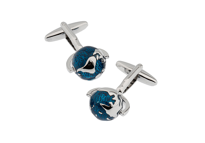  Blue Elegant Cufflinks Paint Cufflinks Tools Wholesale & Customized  CL730735