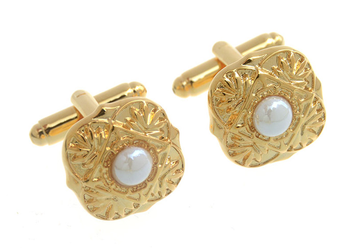  White Purity Cufflinks Pearl Cufflinks Funny Wholesale & Customized  CL657160