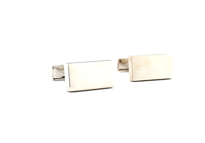  Silver Texture Cufflinks Metal Cufflinks Wholesale & Customized  CL641208