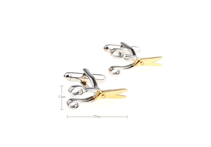 Paper chain Cufflinks  Gold Luxury Cufflinks Metal Cufflinks Tools Wholesale & Customized  CL652898
