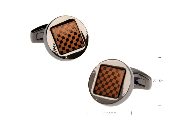  Bronzed Classic Cufflinks Metal Cufflinks Wholesale & Customized  CL654579