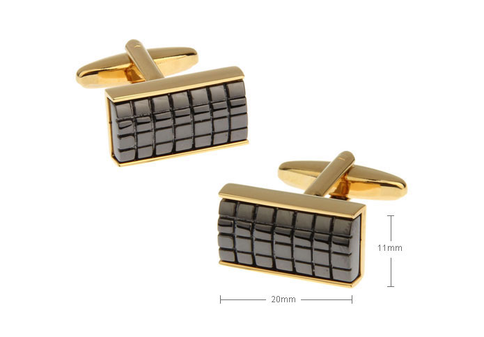 Gold Luxury Cufflinks Metal Cufflinks Wholesale & Customized CL655206