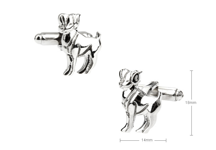 Aries Cufflinks  Silver Texture Cufflinks Metal Cufflinks Constellation Wholesale & Customized  CL655795