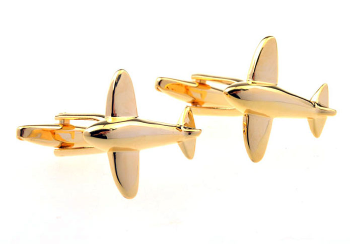 Aircraft Cufflinks  Bronzed Classic Cufflinks Metal Cufflinks Military Wholesale & Customized  CL655982