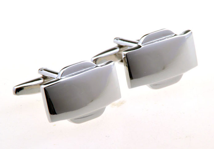  Silver Texture Cufflinks Metal Cufflinks Funny Wholesale & Customized  CL656148