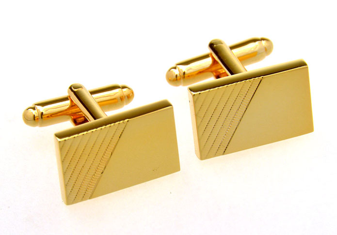  Gold Luxury Cufflinks Metal Cufflinks Wholesale & Customized  CL656967