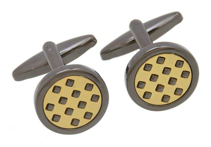  Gold Luxury Cufflinks Metal Cufflinks Wholesale & Customized  CL657059