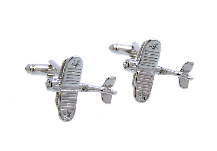 Silver Texture Cufflinks Metal Cufflinks Military Wholesale & Customized  CL657133
