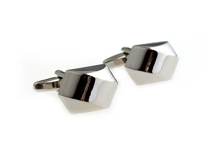  Silver Texture Cufflinks Metal Cufflinks Wholesale & Customized  CL666926