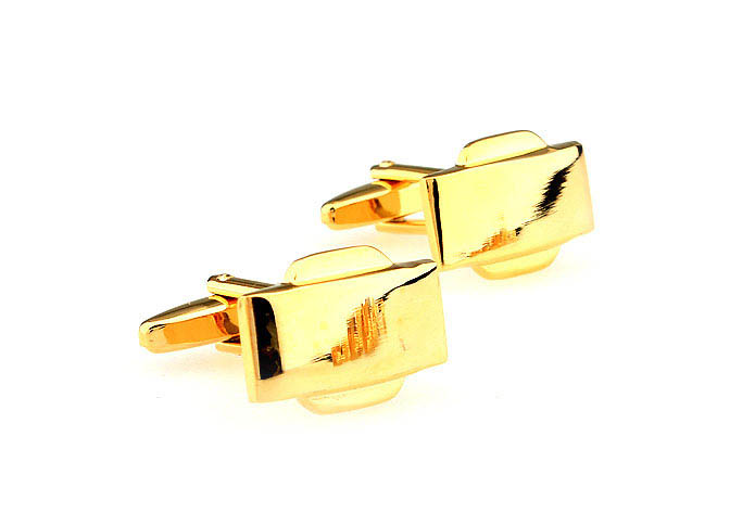  Gold Luxury Cufflinks Metal Cufflinks Wholesale & Customized  CL666958