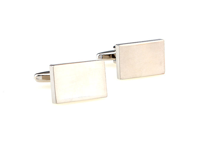  Silver Texture Cufflinks Metal Cufflinks Wholesale & Customized  CL666967