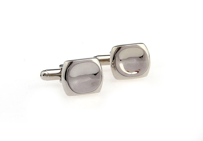  Silver Texture Cufflinks Metal Cufflinks Wholesale & Customized  CL667328