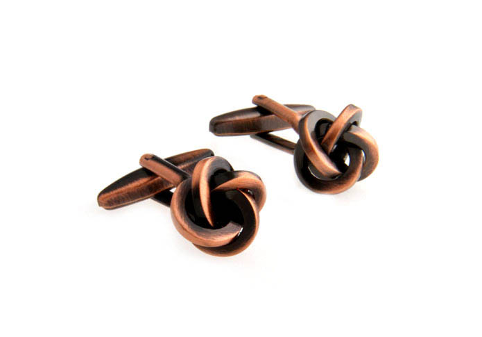  Bronzed Classic Cufflinks Metal Cufflinks Knot Wholesale & Customized  CL667463