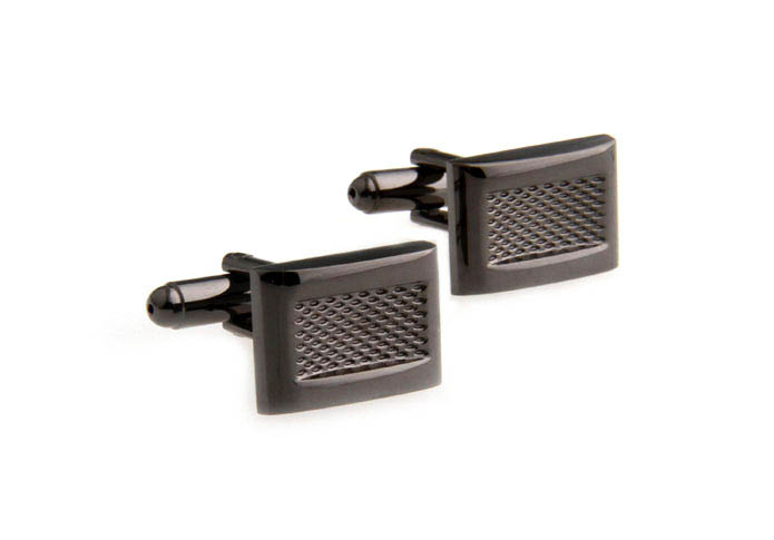  Gray Steady Cufflinks Metal Cufflinks Wholesale & Customized  CL667464