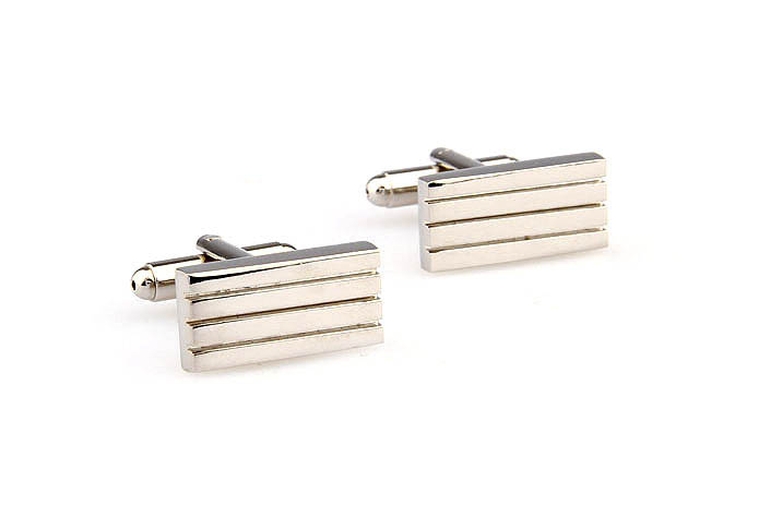  Silver Texture Cufflinks Metal Cufflinks Wholesale & Customized  CL667529