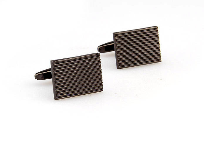  Gray Steady Cufflinks Metal Cufflinks Wholesale & Customized  CL667592