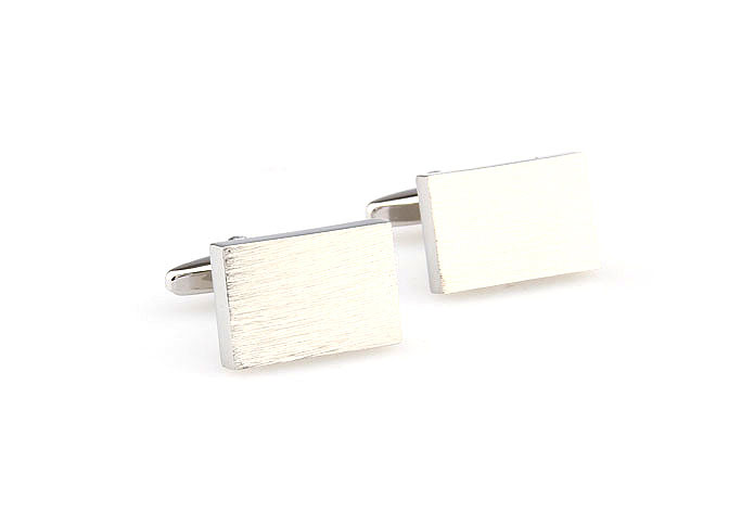  Silver Texture Cufflinks Metal Cufflinks Wholesale & Customized  CL667632
