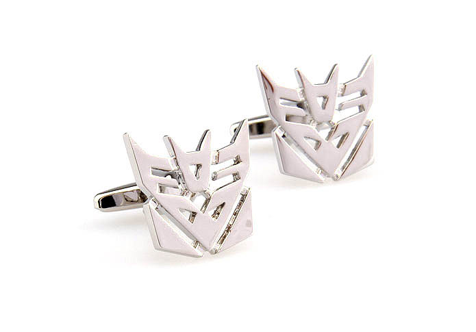 Transformers Cufflinks  Silver Texture Cufflinks Metal Cufflinks Flags Wholesale & Customized  CL667804