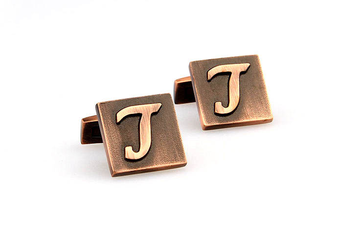 26 Letters L Cufflinks  Bronzed Classic Cufflinks Metal Cufflinks Symbol Wholesale & Customized  CL668025