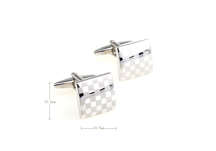 Laser Engraved Cufflinks  Matte Color Simple Cufflinks Metal Cufflinks Wholesale & Customized  CL671361