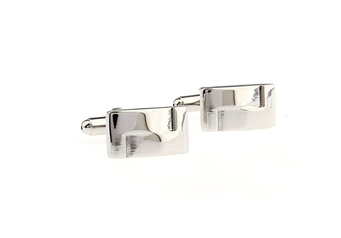  Silver Texture Cufflinks Metal Cufflinks Wholesale & Customized  CL671577