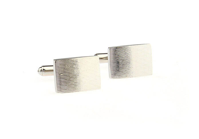  Silver Texture Cufflinks Metal Cufflinks Wholesale & Customized  CL671637