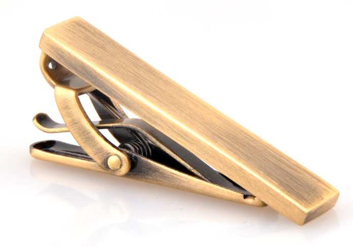 Bronzed Classic Tie Clips Metal Tie Clips Wholesale & Customized CL850883