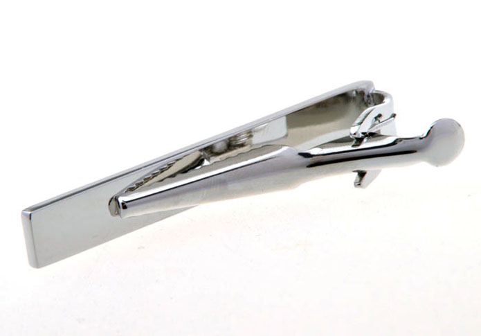  Silver Texture Tie Clips Metal Tie Clips Wholesale & Customized  CL850964