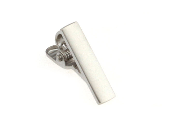  Silver Texture Tie Clips Metal Tie Clips Wholesale & Customized  CL860877