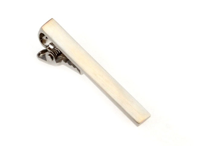  Silver Texture Tie Clips Metal Tie Clips Wholesale & Customized  CL860901