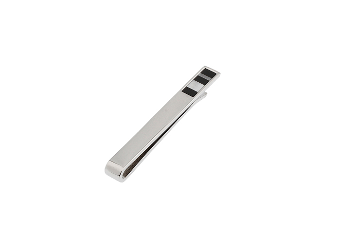  Black White Tie Clips Shell Tie Clips Wholesale & Customized  CL803725
