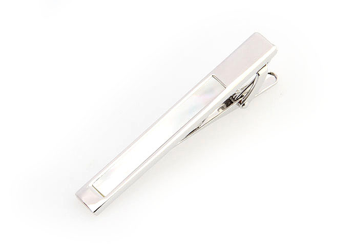  White Purity Tie Clips Shell Tie Clips Wholesale & Customized  CL807221