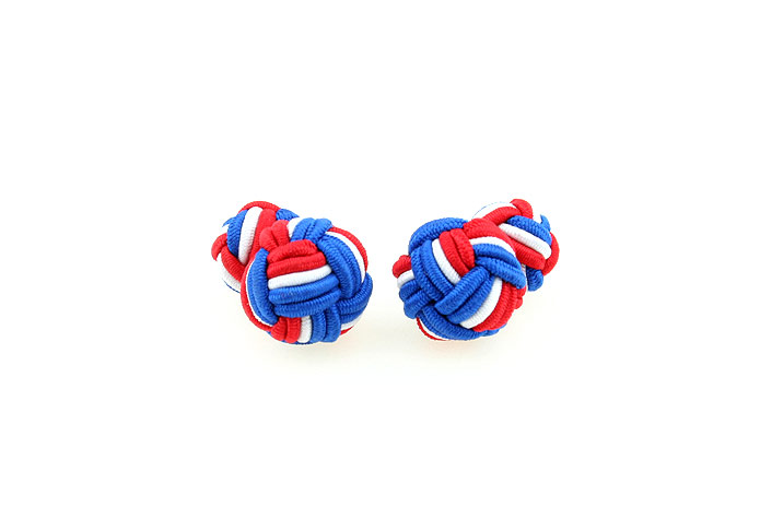  Multi Color Fashion Cufflinks Silk Cufflinks Knot Wholesale & Customized  CL640832