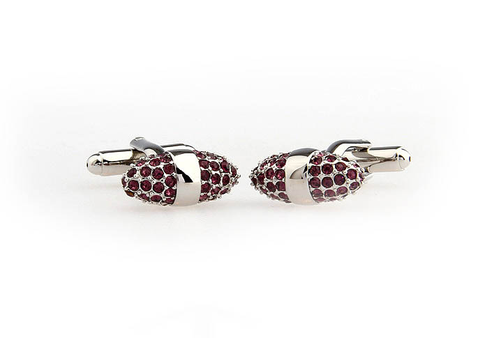  Purple Romantic Cufflinks Crystal Cufflinks Wholesale & Customized  CL652056
