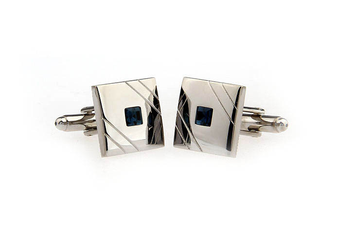  Blue Elegant Cufflinks Crystal Cufflinks Wholesale & Customized  CL652100