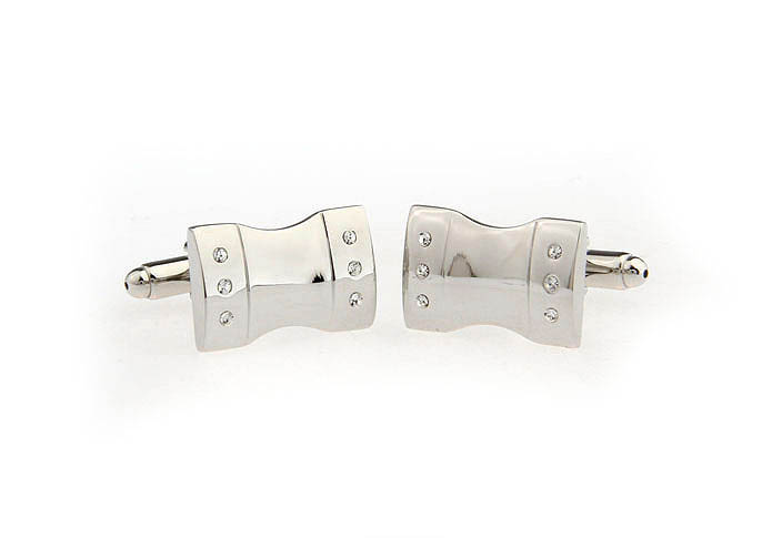  White Purity Cufflinks Crystal Cufflinks Wholesale & Customized  CL652165