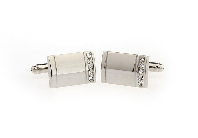  White Purity Cufflinks Crystal Cufflinks Wholesale & Customized  CL652168