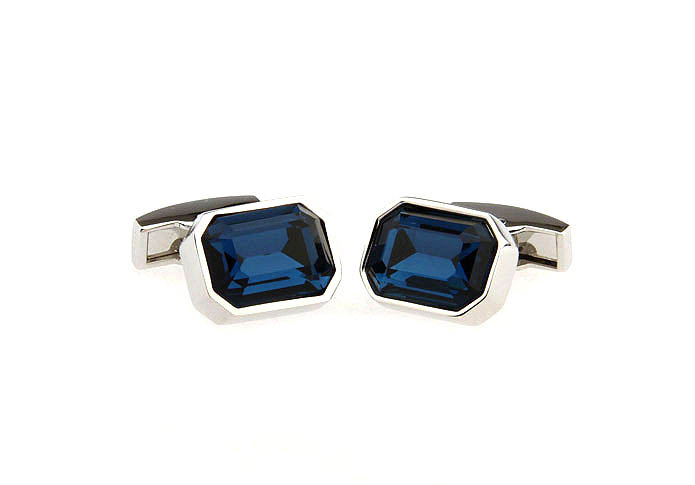  Blue Elegant Cufflinks Crystal Cufflinks Wholesale & Customized  CL652272
