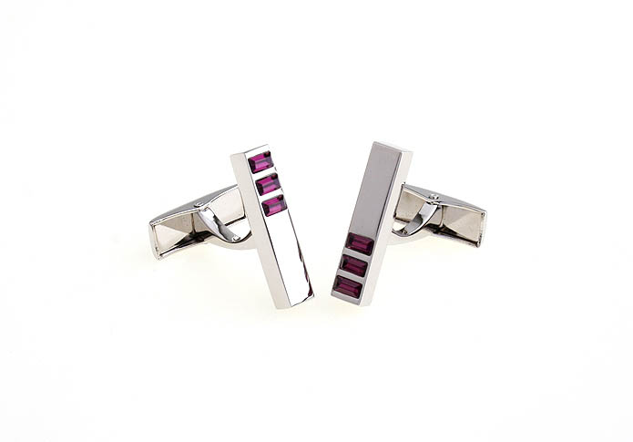  Purple Romantic Cufflinks Crystal Cufflinks Wholesale & Customized  CL652378