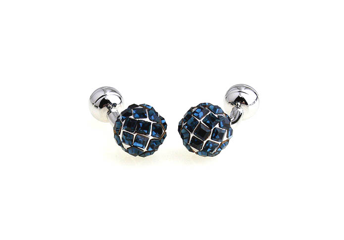  Blue Elegant Cufflinks Crystal Cufflinks Wholesale & Customized  CL652435