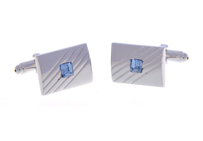  Blue Elegant Cufflinks Crystal Cufflinks Wholesale & Customized  CL656779