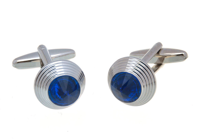  Blue Elegant Cufflinks Crystal Cufflinks Wholesale & Customized  CL657363