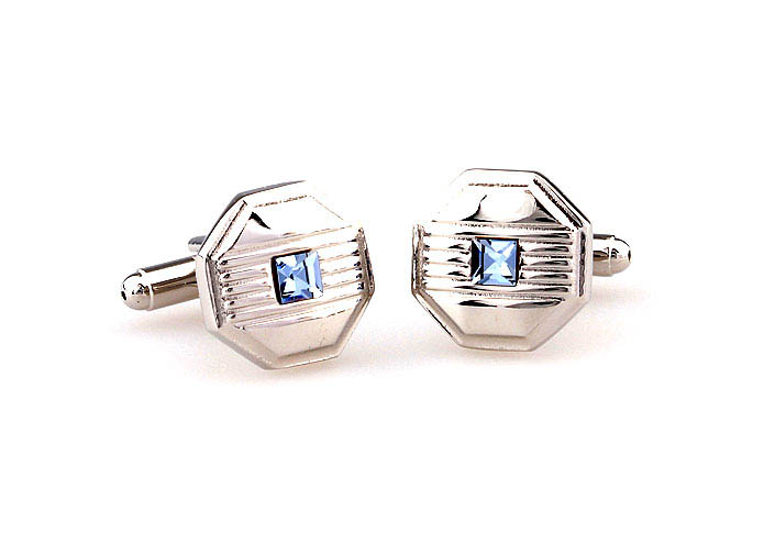  Blue Elegant Cufflinks Crystal Cufflinks Wholesale & Customized  CL664066