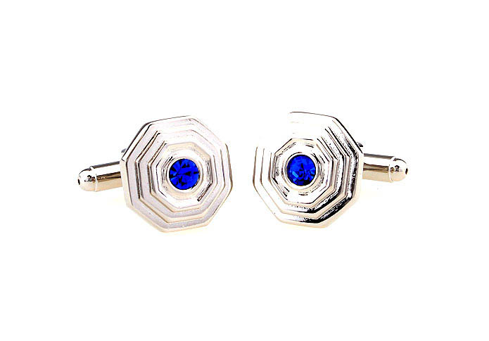  Blue Elegant Cufflinks Crystal Cufflinks Wholesale & Customized  CL664089